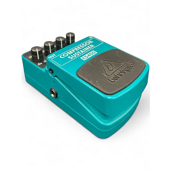Used Behringer CS400 Compressor Sustainer Effect Pedal