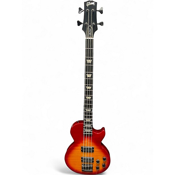 Vintage 1995 Gibson LPB-2 Deluxe Plus Heritage Cherry Sunburst Electric Bass Guitar