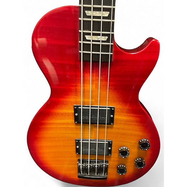 Vintage 1995 Gibson LPB-2 Deluxe Plus Heritage Cherry Sunburst Electric Bass Guitar