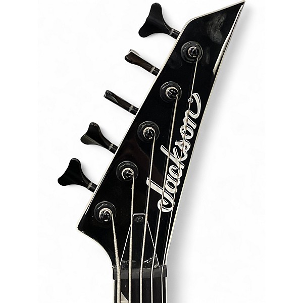 Used Jackson JS3V Concert 5 String Trans Black Electric Bass Guitar