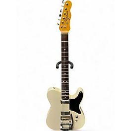 Used Nystrum Labella white Solid Body Electric Guitar
