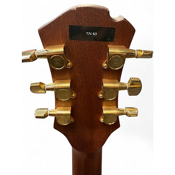 Used Luis Guerrero Sepele brown Acoustic Electric Guitar