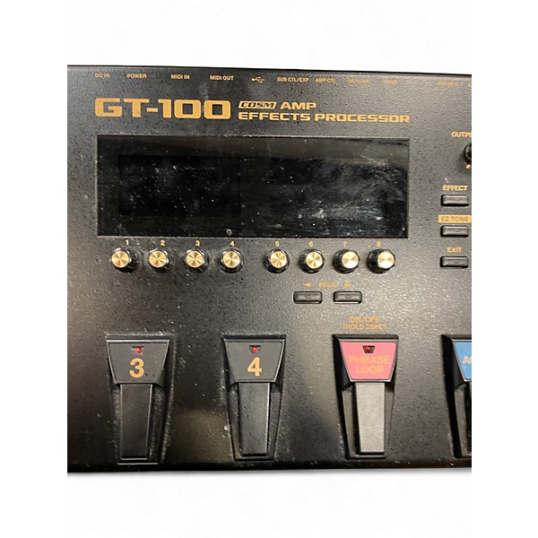 Used BOSS GT100 Effect Processor