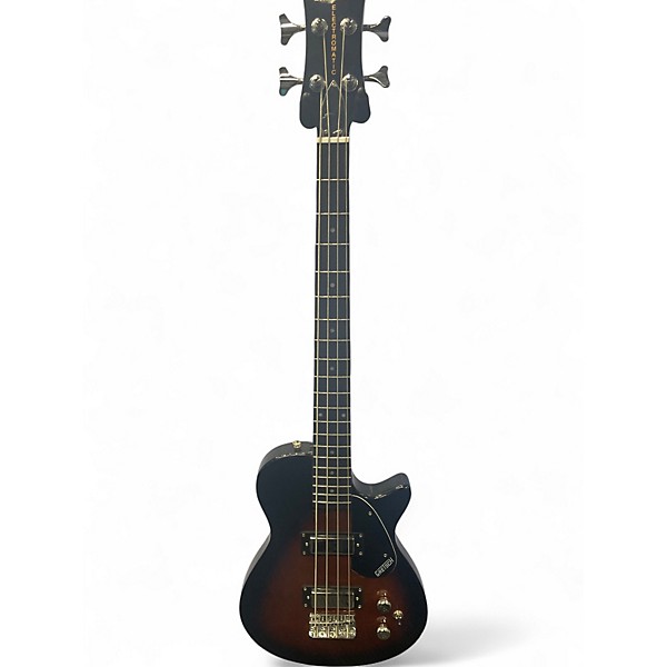 Used Gretsch Guitars Streamliner Jet Club Bass Single-Cut Short-Scale RED Electric Bass Guitar