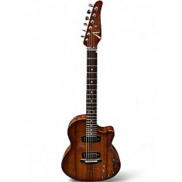 Used Tom Anderson Crowdster Plus 2 Koa Light Tobacco Shaded Edge Burst Solid Body Electric Guitar