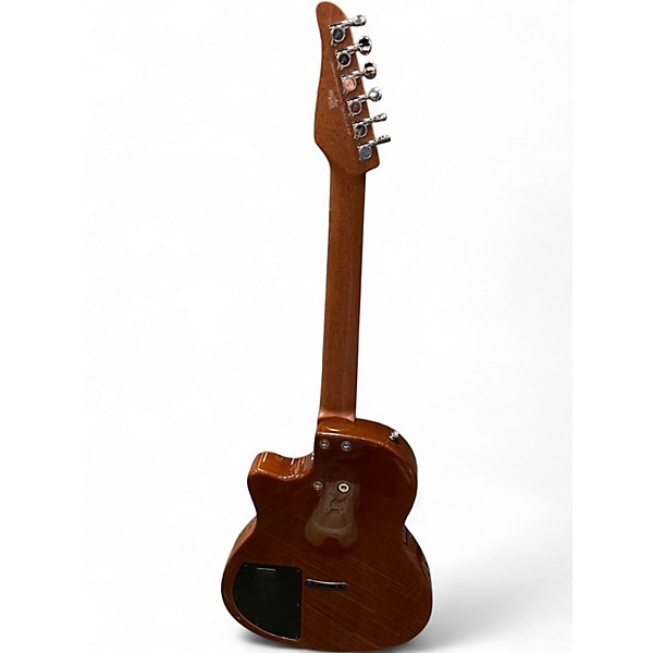 Used Tom Anderson Crowdster Plus 2 Koa Light Tobacco Shaded Edge Burst Solid Body Electric Guitar
