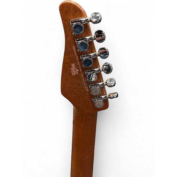 Used Tom Anderson Crowdster Plus 2 Koa Light Tobacco Shaded Edge Burst Solid Body Electric Guitar