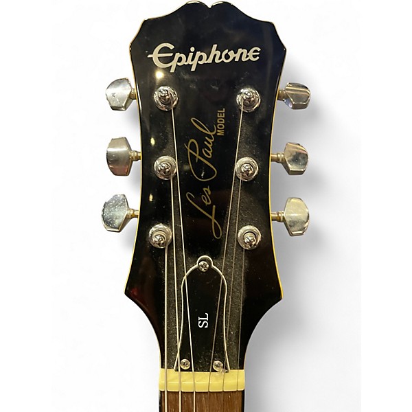 Used Epiphone Les Paul SL TV Yellow Solid Body Electric Guitar