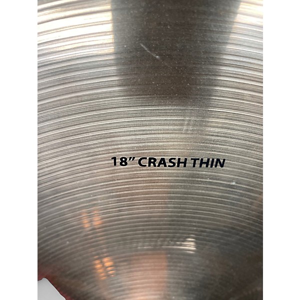 Used Wuhan 18in CRASH THIN Cymbal