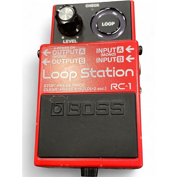 Used BOSS RC1 Loop Station Pedal