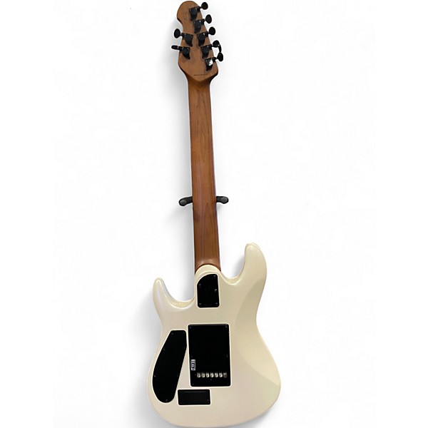 Used Sterling by Music Man Jason Richardson Cutlass Pearl White Solid Body Electric Guitar