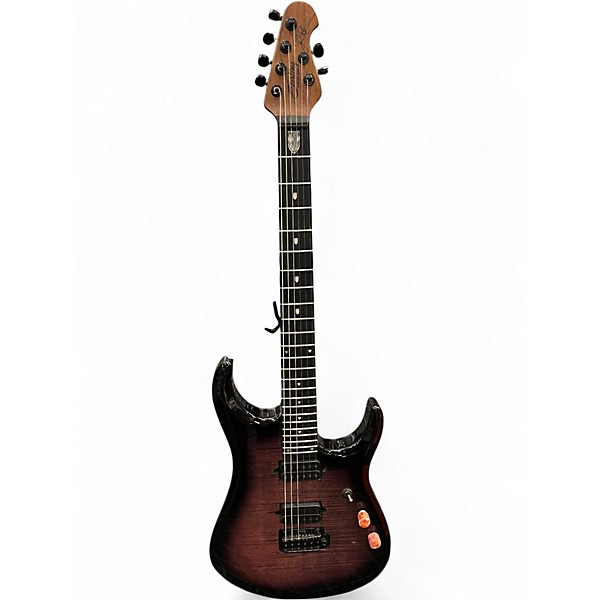 Used Sterling by Music Man JP150 John Petrucci Signature Trans Purple Solid Body Electric Guitar