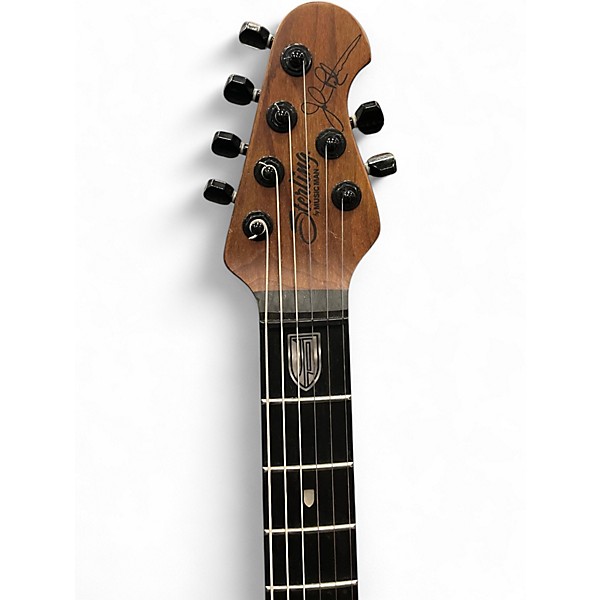 Used Sterling by Music Man JP150 John Petrucci Signature Trans Purple Solid Body Electric Guitar