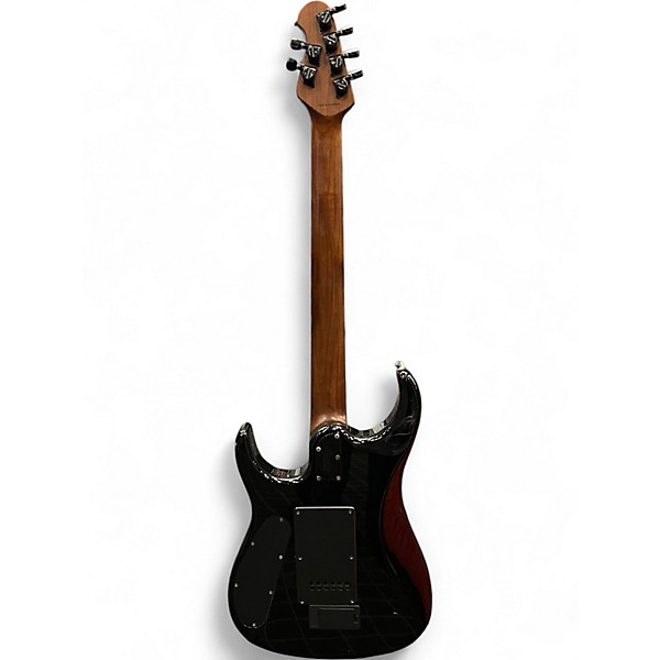 Used Sterling by Music Man JP150 John Petrucci Signature Trans Purple Solid Body Electric Guitar
