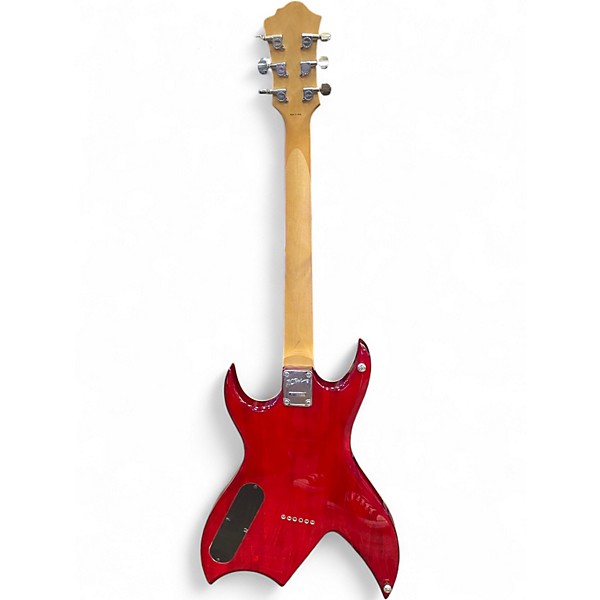 Used B.C. Rich Masterpiece Bich DRAGONS BLOOD FINISH Solid Body Electric Guitar