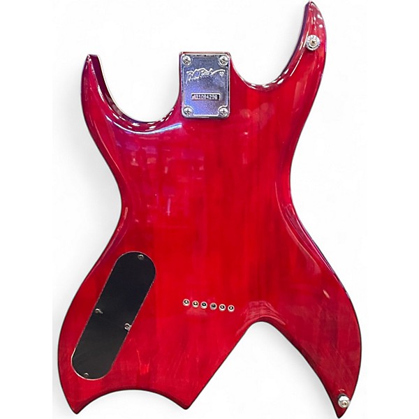 Used B.C. Rich Masterpiece Bich DRAGONS BLOOD FINISH Solid Body Electric Guitar