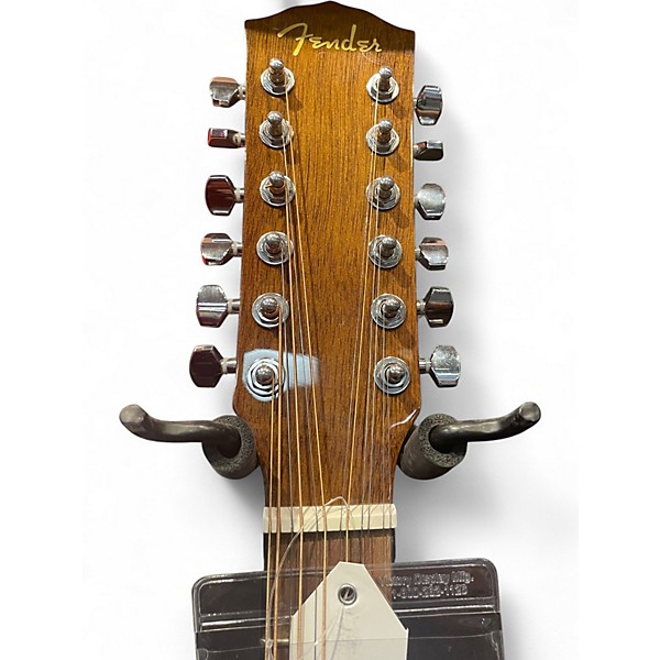 Used Fender Cd60SCE 12 String Natural 12 String Acoustic Electric Guitar