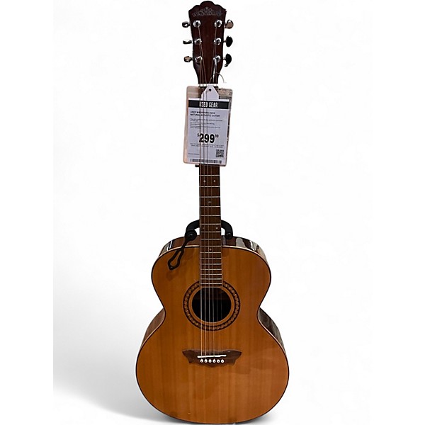 Used Washburn J12SN Natural Acoustic Guitar
