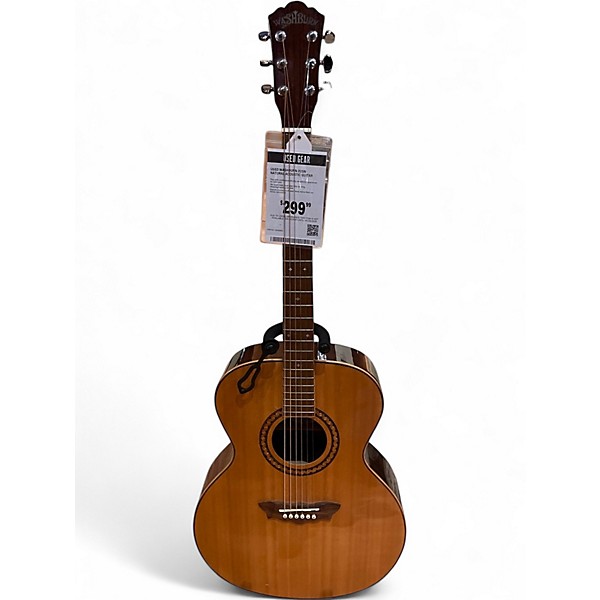 Used Washburn J12SN Natural Acoustic Guitar