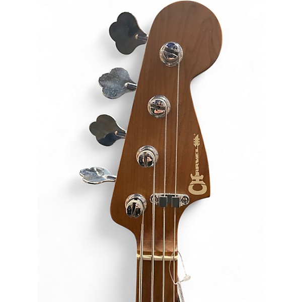 Used Charvel san dimas 4 pearl Electric Bass Guitar