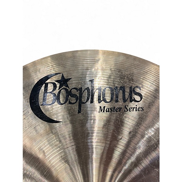 Used Bosphorus Cymbals 19in master series thin ride Cymbal