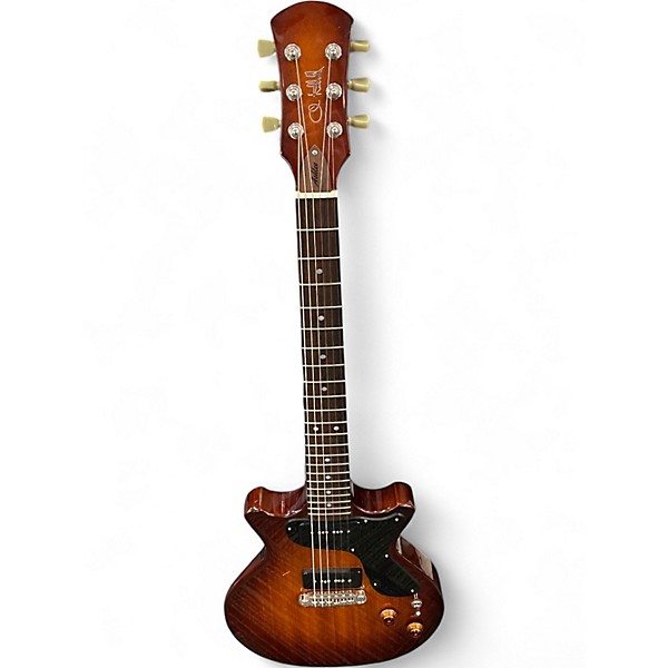 Used CMG Guitars ASHLEE DOUBLE CUT Tobacco Burst Solid Body Electric Guitar
