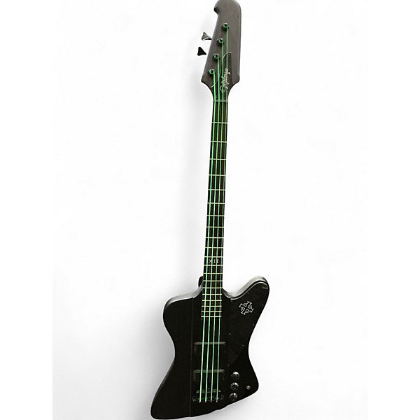 Used Epiphone FIREBIRD GOTHIC Black Electric Bass Guitar