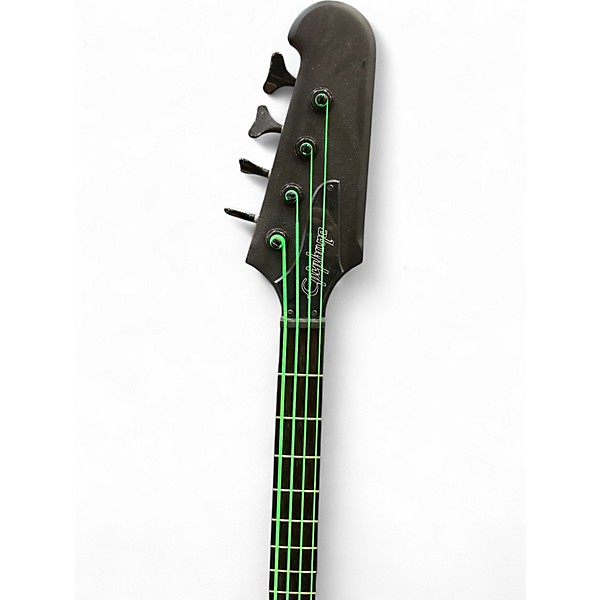 Used Epiphone FIREBIRD GOTHIC Black Electric Bass Guitar