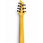 Used Schecter Demon-7 White Solid Body Electric Guitar
