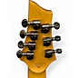 Used Schecter Guitar Research Damien Elite 7 Black Solid Body Electric Guitar