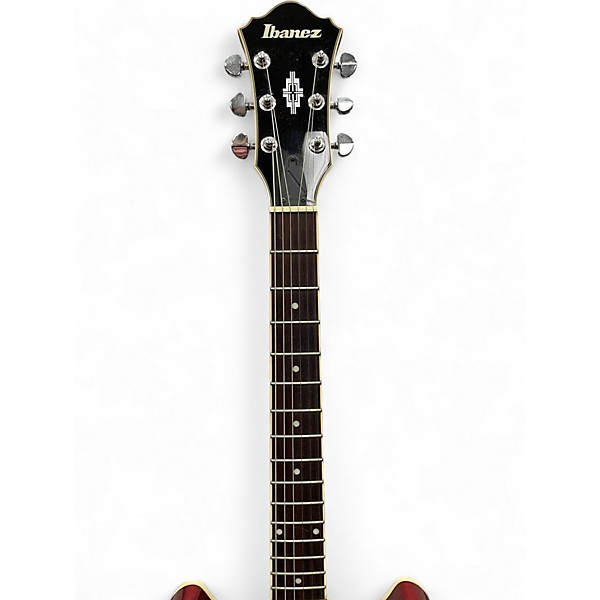 Used Ibanez AS73 Artcore Crimson Red Trans Hollow Body Electric Guitar