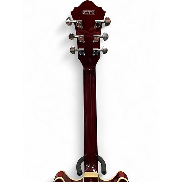Used Ibanez AS73 Artcore Crimson Red Trans Hollow Body Electric Guitar