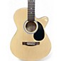 Used Fender FA135CE Concert Natural Acoustic Electric Guitar