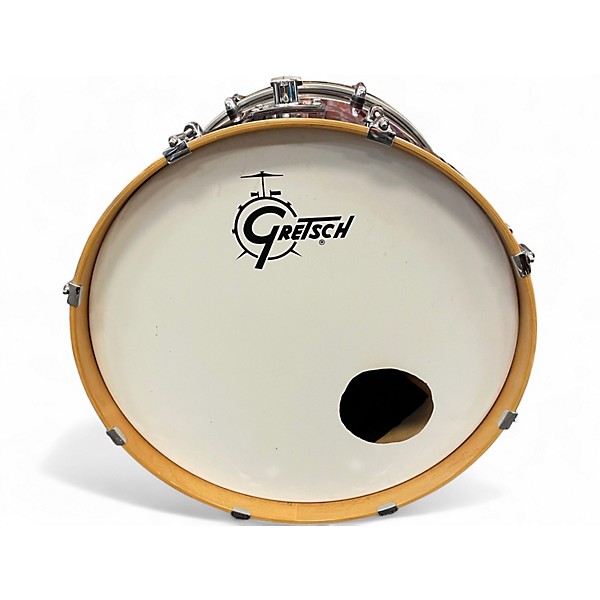 Used Gretsch Drums 6 Piece catalina maple square badge deep cherry burst Drum Kit