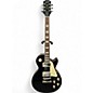Used 2021 Epiphone Les Paul Standard 60s Ebony Solid Body Electric Guitar thumbnail