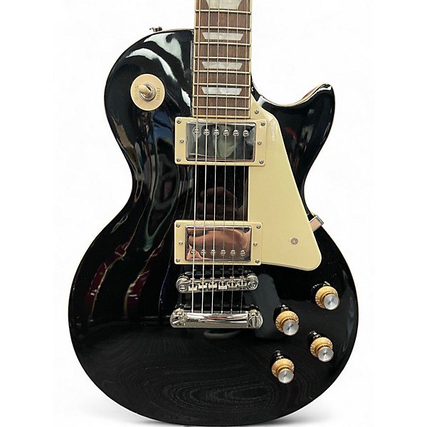 Used 2021 Epiphone Les Paul Standard 60s Ebony Solid Body Electric Guitar