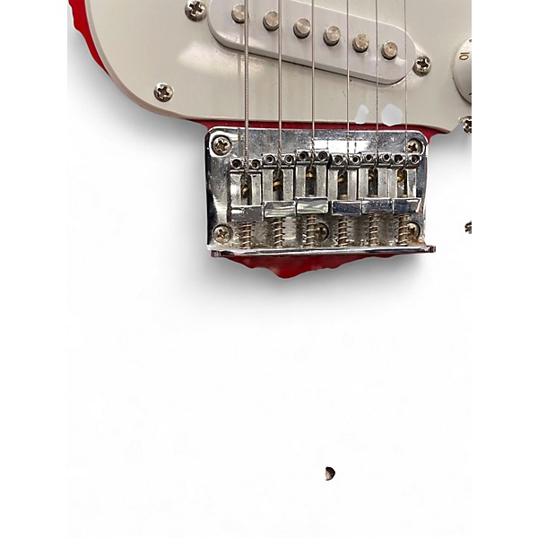Used Squier Mini Affinity Stratocaster Torino Red Electric Guitar