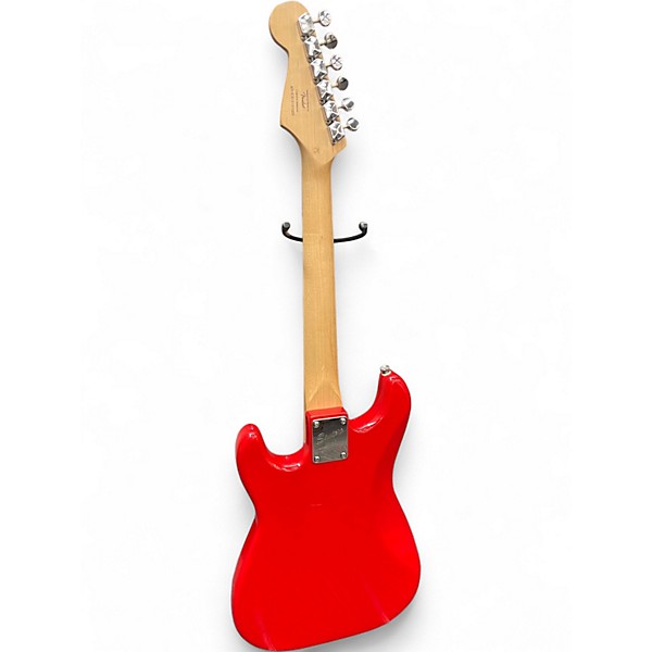 Used Squier Mini Affinity Stratocaster Torino Red Electric Guitar