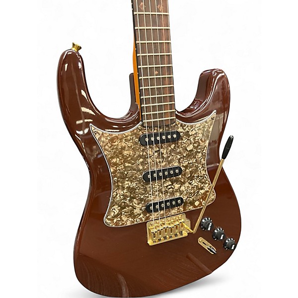 Used Randy Jackson TRUE FAITH COLLECTION BROWN Solid Body Electric Guitar