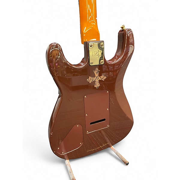 Used Randy Jackson TRUE FAITH COLLECTION BROWN Solid Body Electric Guitar
