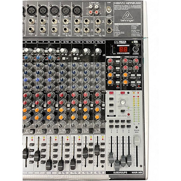 Used Behringer X2442USB Xenyx Unpowered Mixer