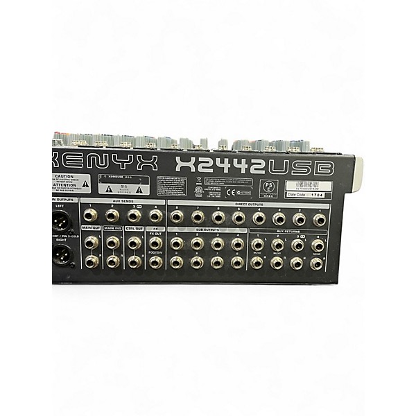 Used Behringer X2442USB Xenyx Unpowered Mixer