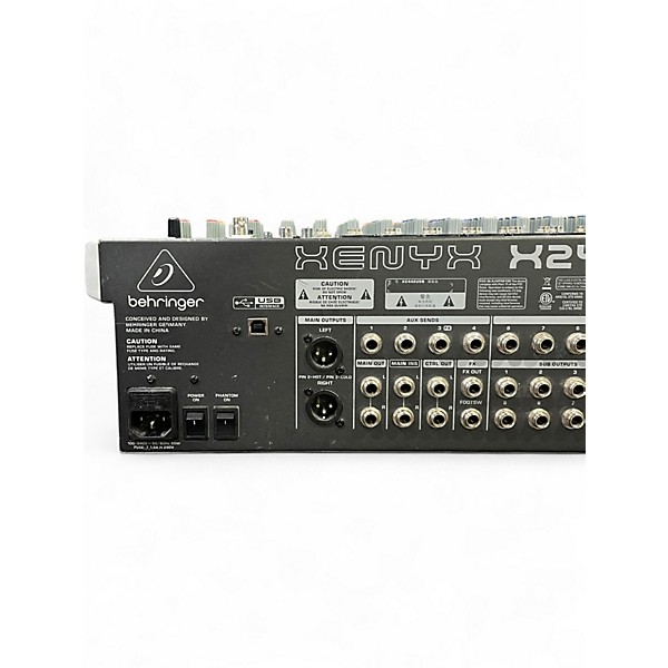 Used Behringer X2442USB Xenyx Unpowered Mixer