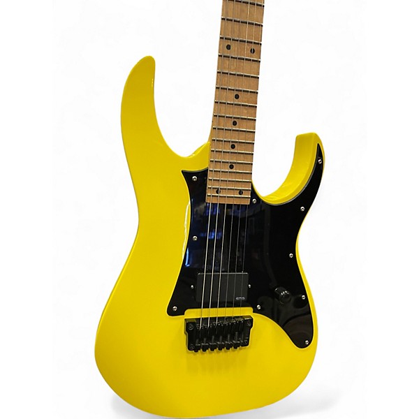 Used Ibanez RG331M Yellow Solid Body Electric Guitar