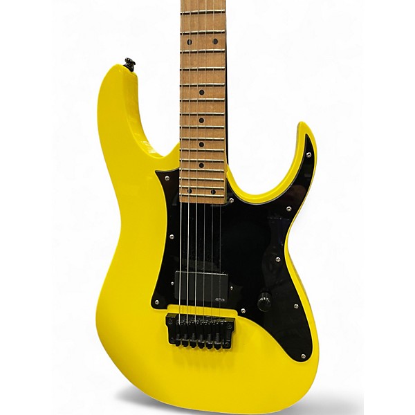 Used Ibanez RG331M Yellow Solid Body Electric Guitar