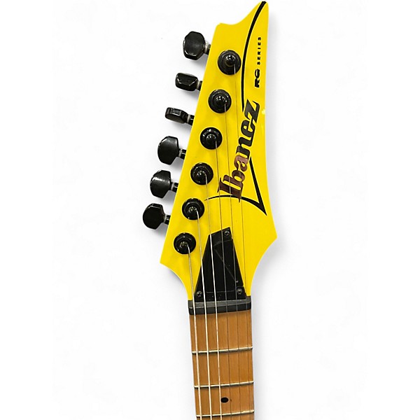 Used Ibanez RG331M Yellow Solid Body Electric Guitar