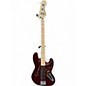 Used Squier JAZZ BASS RED Electric Bass Guitar thumbnail