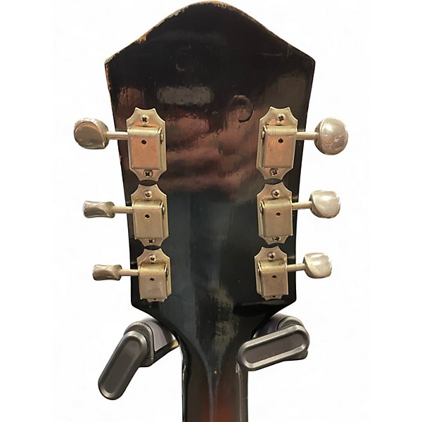 Vintage 1959 Harmony METEOR 2 Color Sunburst Hollow Body Electric Guitar