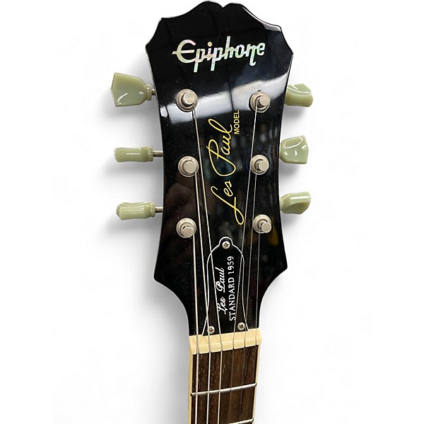 Used Epiphone 1959 Reissue Les Paul Standard ICED TEA BURST Solid Body Electric Guitar