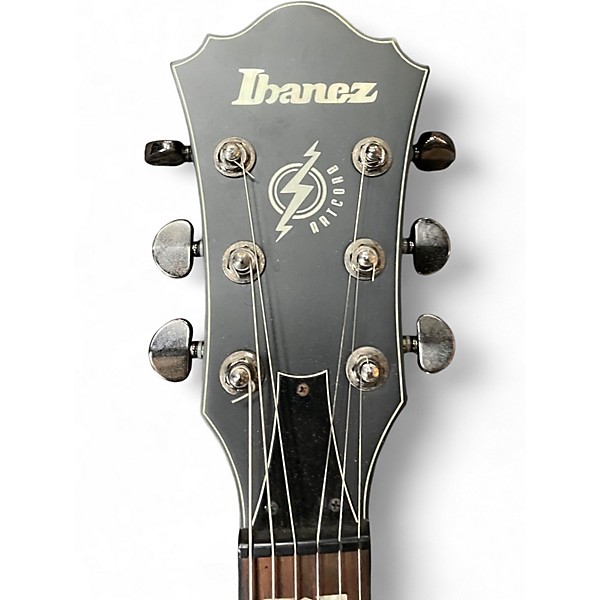 Used Ibanez AGS73B ARTCORE Black Hollow Body Electric Guitar